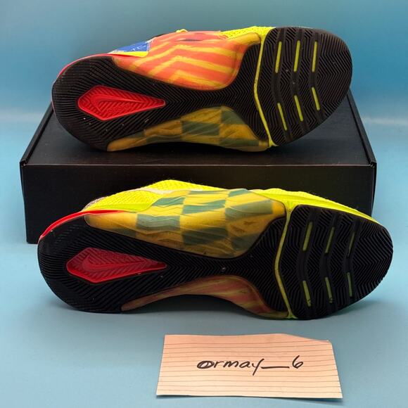 Nike Metcon 7 AMP Volt Bright Spruce Checkered m8 w9.5 - Picture 7 of 13